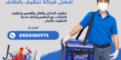 افضل شركة تنظيف بالطائف